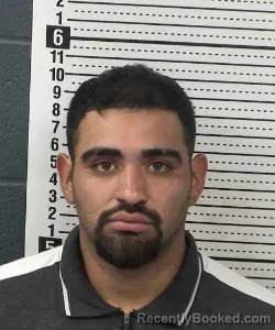 Mugshot of Martin Alfredo Salas Garcia booked in Dona Ana County, New Mexico on August 23, 2026