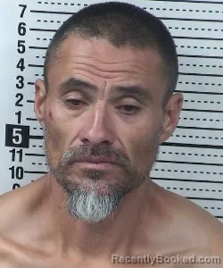 Mugshot of Andres Calderon booked in Dona Ana County, New Mexico on August 23, 2026
