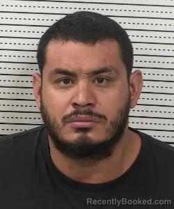 Mugshot of Javier Armando Ponce Rivas booked in Dona Ana County, New Mexico on August 24, 2026