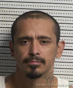 Mugshot of Victor Pinedo booked in Dona Ana County, New Mexico on August 24, 2026