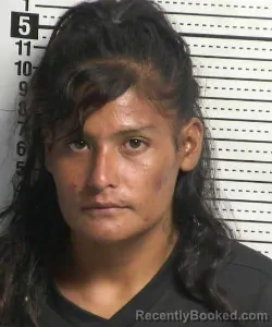 Mugshot of Ivette Carrillo booked in Dona Ana County, New Mexico on August 25, 2026