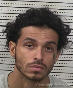 Mugshot of Luis Contreras booked in Dona Ana County, New Mexico on August 25, 2026