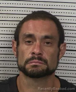 Mugshot of Angelo Coca Duarte booked in Dona Ana County, New Mexico on August 25, 2026