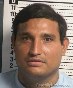 Mugshot of Ricardo Sanchez booked in Dona Ana County, New Mexico on August 25, 2026