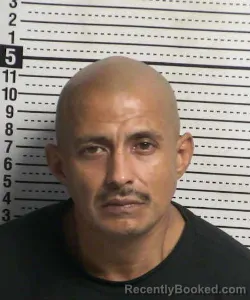 Mugshot of Gerardo De La Torre booked in Dona Ana County, New Mexico on August 26, 2026