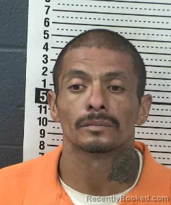 Mugshot of Jose Rosales booked in Dona Ana County, New Mexico on August 27, 2026