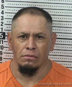 Mugshot of Sergio Ponce booked in Dona Ana County, New Mexico on August 27, 2026