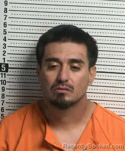 Mugshot of Ruben Rivera booked in Dona Ana County, New Mexico on August 27, 2026