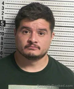 Mugshot of Victor Castruita booked in Dona Ana County, New Mexico on August 27, 2026