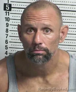 Mugshot of Joshua Carl Simmons booked in Dona Ana County, New Mexico on August 28, 2026