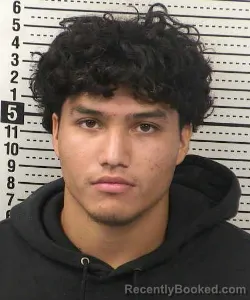 Mugshot of Andre Rodriguez booked in Dona Ana County, New Mexico on August 28, 2026