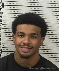 Mugshot of Dominic Isaiah Burke booked in Dona Ana County, New Mexico on August 28, 2026