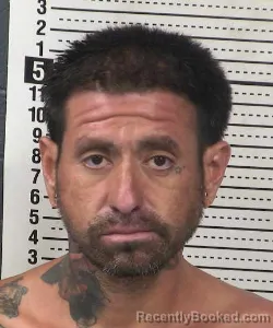 Mugshot of Jose Ortiz booked in Dona Ana County, New Mexico on August 28, 2026