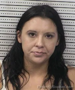 Mugshot of Lauren Amoreena Sarabia booked in Dona Ana County, New Mexico on August 28, 2026