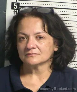 Mugshot of Martha Ramos Cano booked in Dona Ana County, New Mexico on August 29, 2026