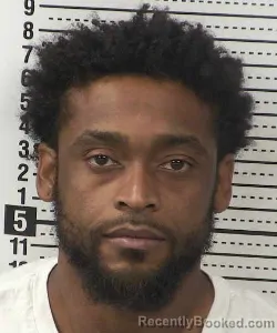 Mugshot of Tyrrick Shaquille Muldrow booked in Dona Ana County, New Mexico on August 29, 2026