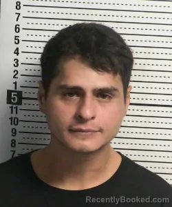 Mugshot of Obed Pena booked in Dona Ana County, New Mexico on August 29, 2026