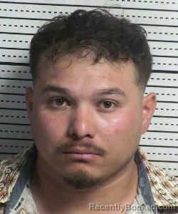 Mugshot of Juan Eudardo Ruiz booked in Dona Ana County, New Mexico on August 30, 2026