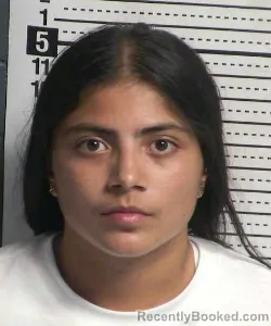 Mugshot of Ebony Garcia booked in Dona Ana County, New Mexico on August 30, 2026