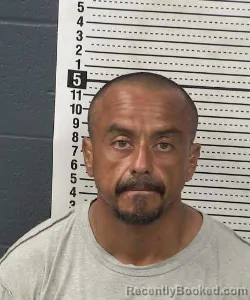 Mugshot of Mark Ogas booked in Dona Ana County, New Mexico on August 30, 2026