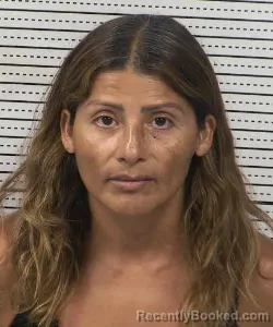 Mugshot of Karla Liliana Soria Alcazar booked in Dona Ana County, New Mexico on August 30, 2026