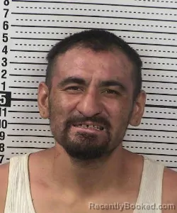Mugshot of Joseph Garcia booked in Dona Ana County, New Mexico on August 30, 2026
