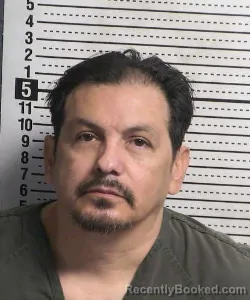 Mugshot of Rigoberto Romero-Rodriguez booked in Dona Ana County, New Mexico on August 31, 2026