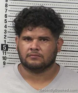 Mugshot of Carlos Martinez-Camacho booked in Dona Ana County, New Mexico on August 31, 2026