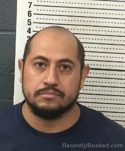 Mugshot of David Mascorro-Garcia booked in Dona Ana County, New Mexico on August 31, 2026