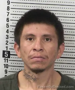 Mugshot of Leobardo Gonzalez-Pacheco booked in Dona Ana County, New Mexico on August 31, 2026