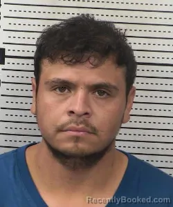 Mugshot of Francisco Valencia-Carrera booked in Dona Ana County, New Mexico on August 31, 2026