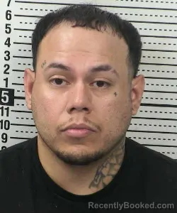 Mugshot of Osvaldo Delgado booked in Dona Ana County, New Mexico on August 31, 2026
