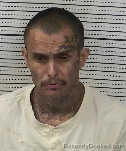 Mugshot of Steven Robert Rivera booked in Dona Ana County, New Mexico on August 31, 2026