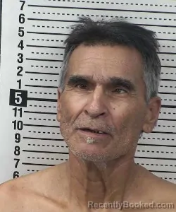 Mugshot of Patricio Randy Sanchez booked in Dona Ana County, New Mexico on August 31, 2026