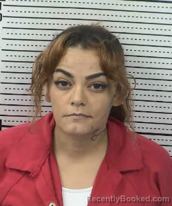 Mugshot of Vanessa Lopez Garcia booked in Dona Ana County, New Mexico on August 31, 2026