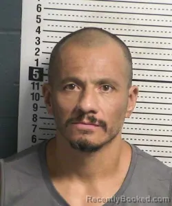 Mugshot of Gustavo Mares booked in Dona Ana County, New Mexico on September 1, 2026