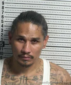 Mugshot of Noel Calderon booked in Dona Ana County, New Mexico on September 3, 2026