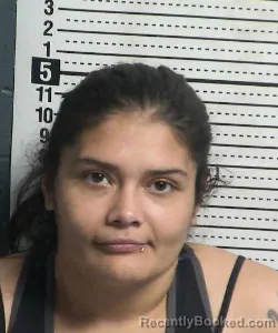 Mugshot of Georgina Garcia booked in Dona Ana County, New Mexico on September 3, 2026