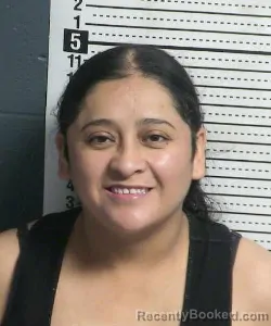 Mugshot of Lorenza Escobedo Galindo booked in Dona Ana County, New Mexico on September 4, 2026