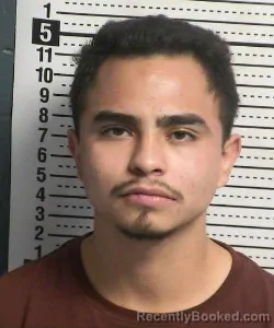Mugshot of Dante Malik Contreras booked in Dona Ana County, New Mexico on September 5, 2026