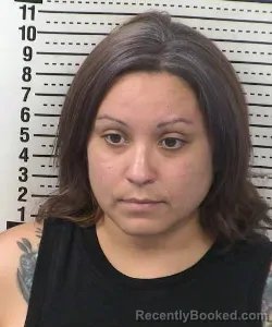 Mugshot of Brinda Nikole Vargas booked in Dona Ana County, New Mexico on September 7, 2026