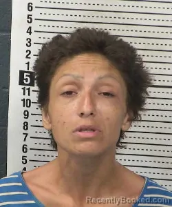 Mugshot of Adonnica Denise Barela booked in Dona Ana County, New Mexico on September 7, 2026