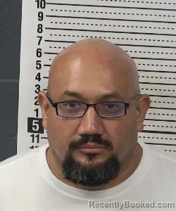 Mugshot of Hector Corral booked in Dona Ana County, New Mexico on September 8, 2026