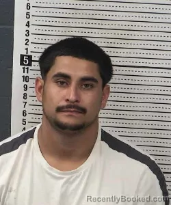Mugshot of Oscar Ivan Anchondo booked in Dona Ana County, New Mexico on September 8, 2026