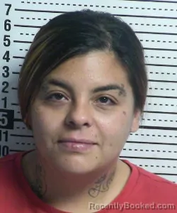 Mugshot of Michelle Rodriguez booked in Dona Ana County, New Mexico on September 8, 2026