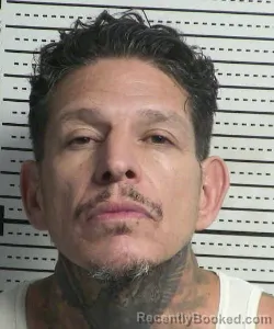 Mugshot of James Sarafin Sedillo booked in Dona Ana County, New Mexico on September 9, 2026