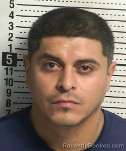 Mugshot of Vicente Mora booked in Dona Ana County, New Mexico on September 9, 2026