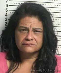 Mugshot of Carolina Ramoz booked in Dona Ana County, New Mexico on September 9, 2026