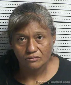 Mugshot of Norma Arguelles booked in Dona Ana County, New Mexico on September 9, 2026