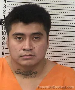 Mugshot of Luis Angeles Sanchez booked in Dona Ana County, New Mexico on September 9, 2026